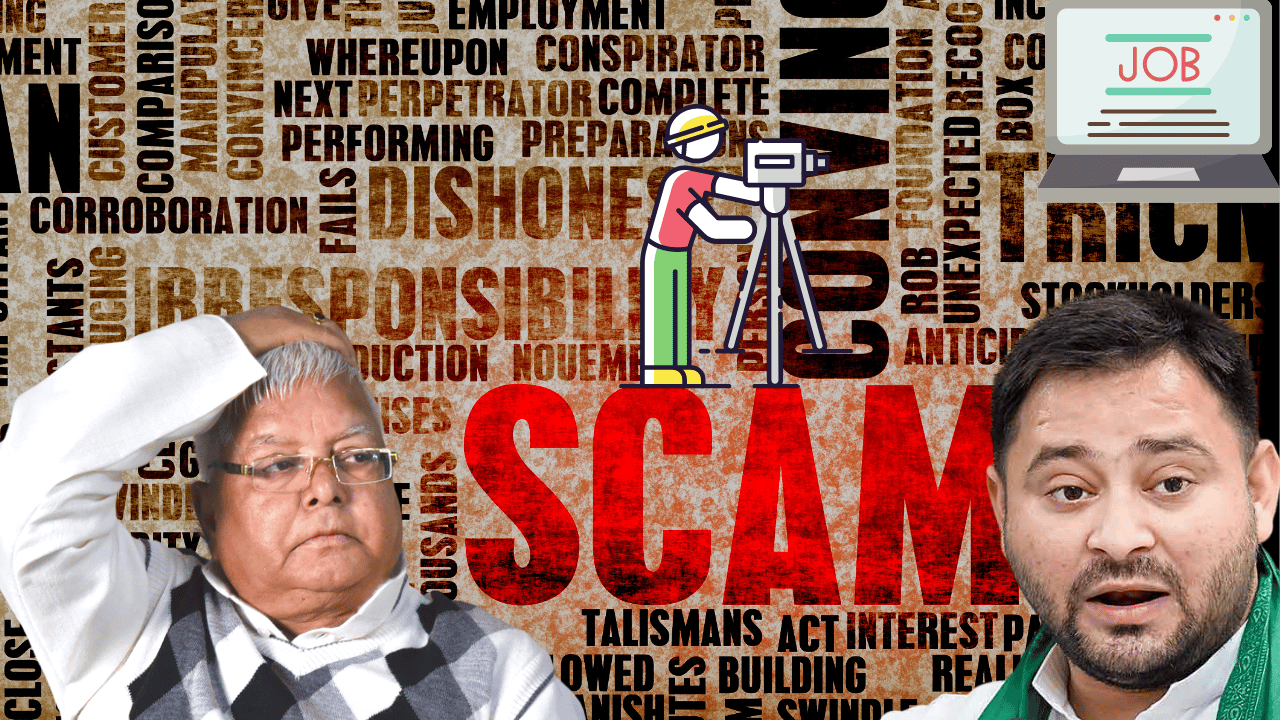 Tejashwi Yadav and Lalu Prasad’s family are embroiled in a land for jobs case
