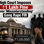 High Court Imposes ₹1 Lakh Fine Over ‘Misunderstanding’ Gang Rape FIR