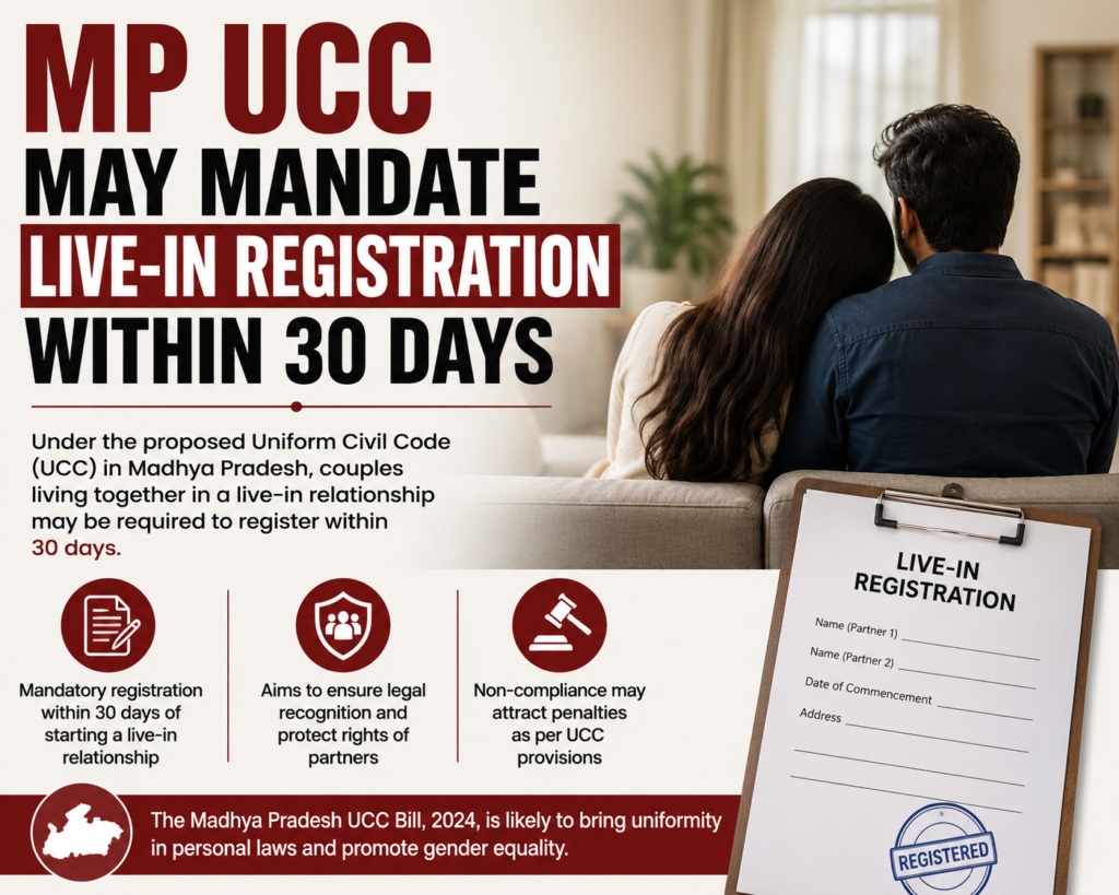 MP UCC May Mandate Live-in Registration Within 30 Days