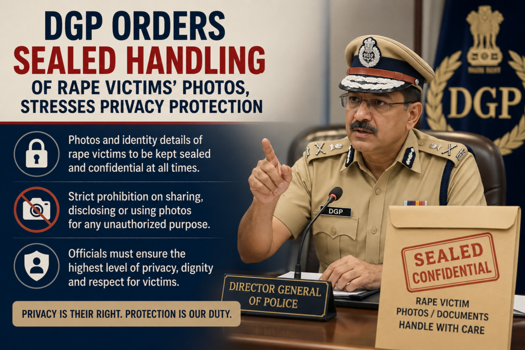 DGP Orders Sealed Handling of Rape Victims’ Photos, Stresses Privacy Protection