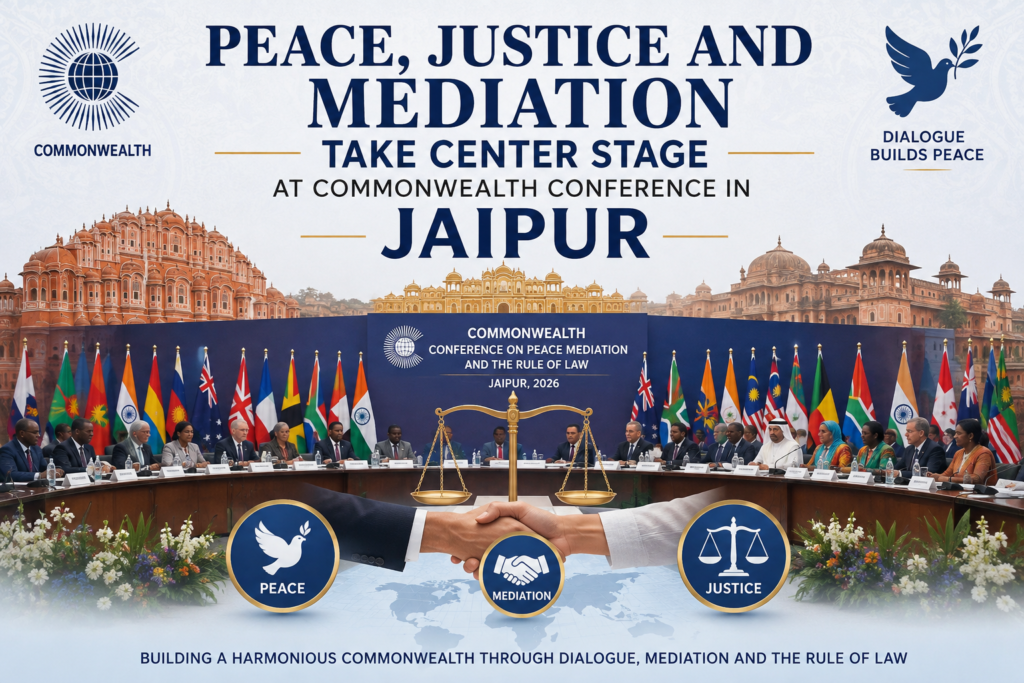 Jaipur Declaration 2026 Adopted at Commonwealth Peace Mediation Conference